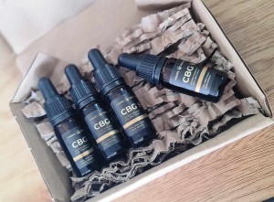 BOX PROMOCYJNY 3+1 Olej CBG GOLD 10% - 10 ml