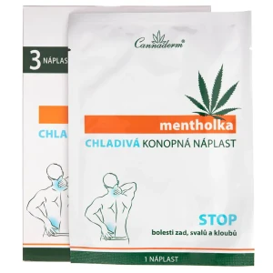 Cannaderm Mentholka Plastry chłodzące - 3 sztuki