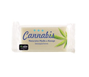 CANNABIS Naturalne mydło z konopi bezzapachowe 100g