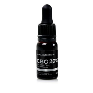 Olej CBG Dark 20% - 10 ml 