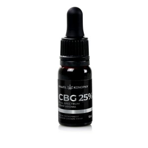 Olej CBG Dark 25% - 10 ml 