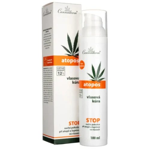 Cannaderm Atopos Kuracja do włosów - 100 ml