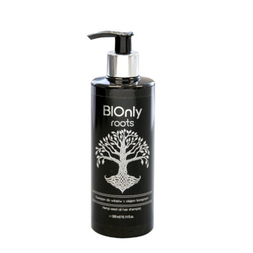 BIOnly roots - Szampon do włosów z olejem konopnym 300ml