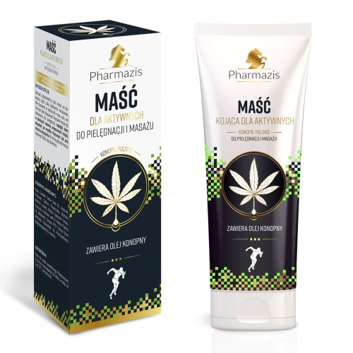 PHARMAZIS. Maść kojąca DLA AKTYWNYCH do pielęgnacji i masażu 222ml