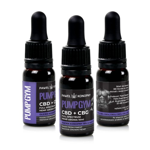 Olej Pump Gym 15% - 10 ml