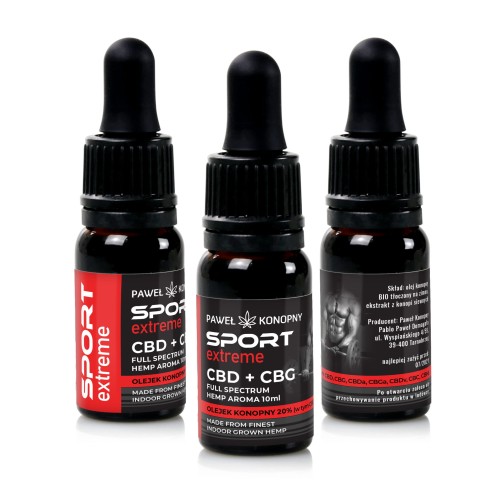Olej Sports Extreme 20% - 10 ml